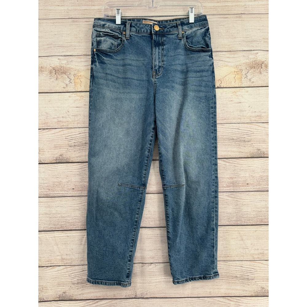 Kut from the Kloth Women's Straight Leg Jeans - Medium Wash Blue